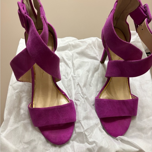 Jessica Simpson Shoes - Jessica Simpson Vibrant Pink Strappy Heels